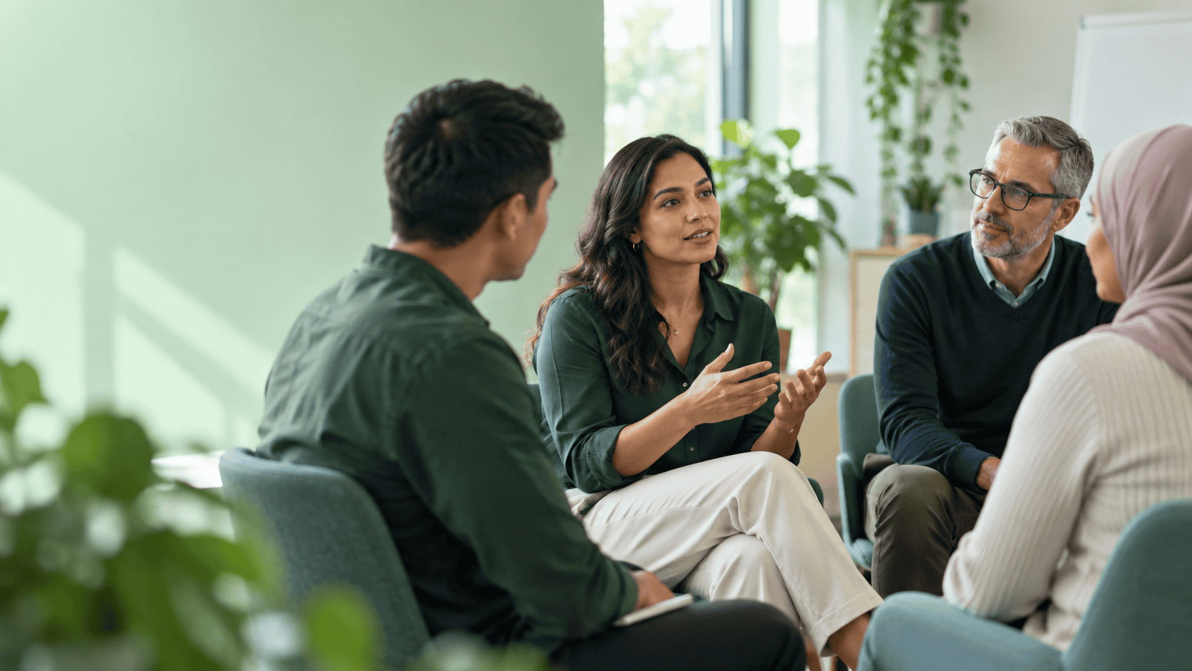 Inclusive workplace wellbeing discussion